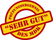 Prüfungsergebnis des MDK: Sehr Gut